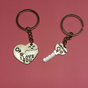 🧨 I LOVE YOU couples keychains his hers NEW